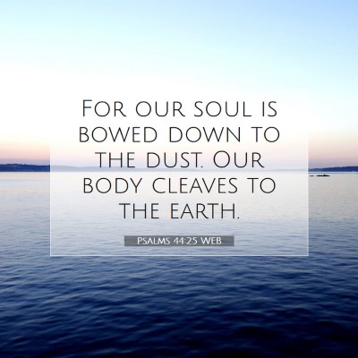 Psalms-44-25-WEB-For-our-soul-is-bowed-down-to-the-dust-Our-body-I19044025-L07-TH